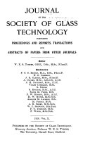 Journal of the Society of Glass Technology