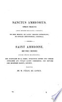 Chefs-d'oeuvre des Pères de l'Eglise ou Choix d'ouvrages complets des docteurs de l'Eglise grecque et latine