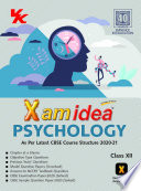 XamIdea Psychology for Class 12   CBSE   Examination  2020 21  Book