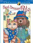 Creative Haven Best-Dressed Pets Coloring Book