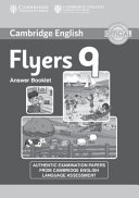 Cambridge English Young Learners 9 Flyers Answer Booklet