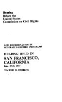 Hearing Before the United States Commission on Civil Rights: ...