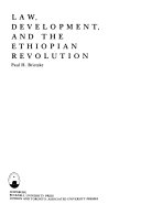 Law, Development, and the Ethiopian Revolution