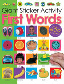 Giant Sticker Activity First Words Book PDF
