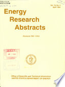Energy Research Abstracts
