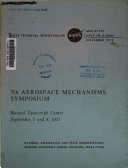 7th Aerospace Mechanisms Symposium