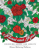 Floral and Rose Coloring Book for Adults