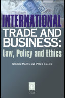 International Trade & Business Law & Policy