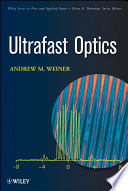 Ultrafast Optics Book