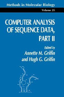 Computer Analysis of Sequence Data