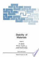Stability of Materials