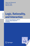 Logic  Rationality  and Interaction