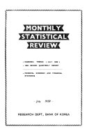 Monthly Statistical Review