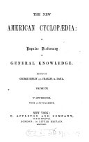 The new American cyclopædia, ed. by G. Ripley and C.A. Dana