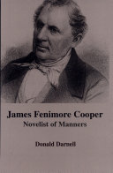 James Fenimore Cooper: Novelist of Manners