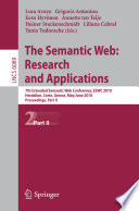 The Semantic Web  Research and Applications
