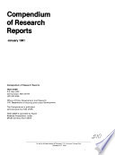 Compendium of Research Reports