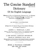 The Concise Standard Dictionary of the English Language    