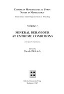 Mineral Behaviour at Extreme Conditions