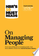 HBR s 10 Must Reads on Managing People Book