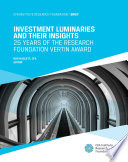 Investment Luminaries and Their Insights  25 Years of the Research Foundation Vertin Award Book