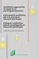 多语教育研究的定性研究方法多语教育研究的定性依据是教育研究和多语教育研究的基础