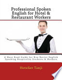 Professional Spoken English for Hotel & Restaurant Workers