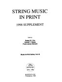 String Music in Print