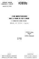 Etude Morpho p  dologique Dans la R  gion Des Beni Slimane Book