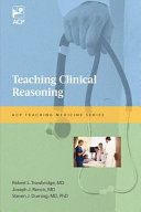 Teaching Clinical Reasoning Book
