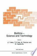 Biofilms   Science and Technology Book