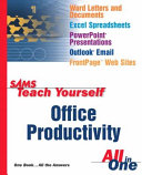 Sams Teach Yourself Office Productivity