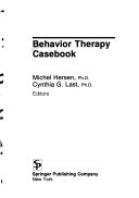 Behavior Therapy Casebook