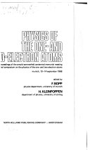 Physics of the One- and Two-electron Atoms