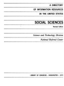A Directory of Information Resources in the United States
