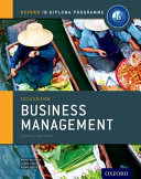 IB Business Management Course Book 2014 edition Book