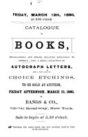 Americana. Booksellers' Catalogues