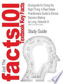 Studyguide for Doing the Right Thing