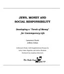 Jews  Money and Social Responsibility Book