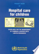 Pocket Book of Hospital Care for Children Book