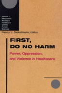 First  Do No Harm Book