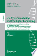 Life System Modeling and Intelligent Computing Book