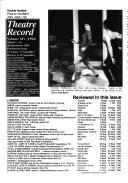 Theatre Record