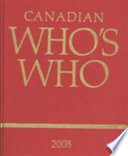 Canadian Who's Who 2008