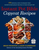 Instant Pot Bible  Copycat Recipes [Pdf/ePub] eBook