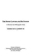 The Soviet Lawyer and His System