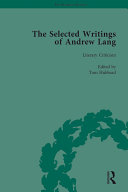 The Selected Writings of Andrew Lang