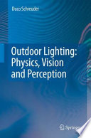 Book Outdoor Lighting  Physics  Vision and Perception Cover