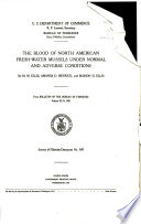 The Blood of North American Fresh water Mussels Under Normal and Adverse Conditions Book