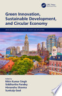 Green Innovation  Sustainable Development  and Circular Economy Book